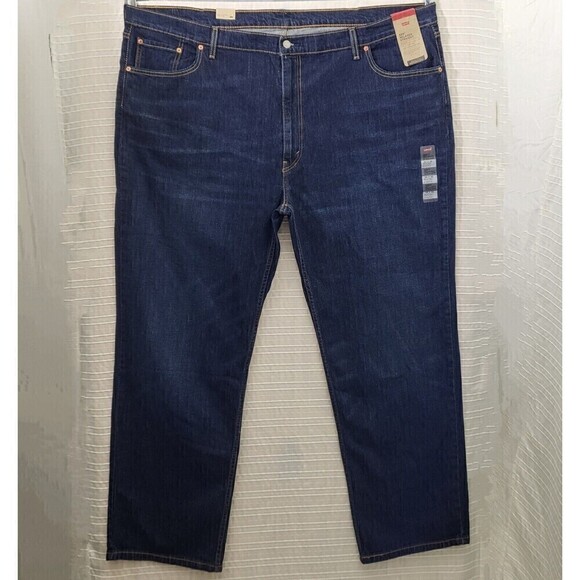 NWT Levi's 559 Jeans Men's 52x32 Dark Rinse Denim - Picture 4 of 8